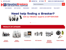 Tablet Screenshot of houstonbreakers.com